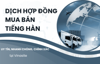 Dịch hợp đồng mua bán tiếng Hàn uy tín, nhanh chóng, chính xác tại Vinasite Dịch hợp đồng mua bán tiếng Hàn uy tín, nhanh chóng, chính xác tại Vinasite