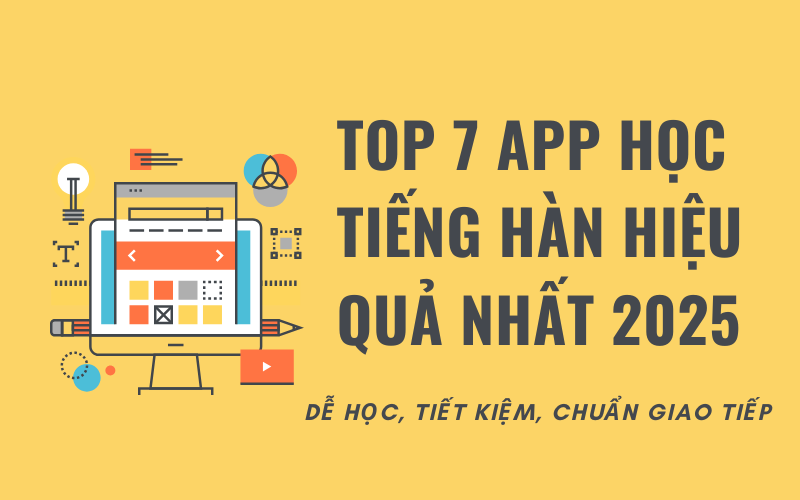 App học tiếng Hàn hiệu quả