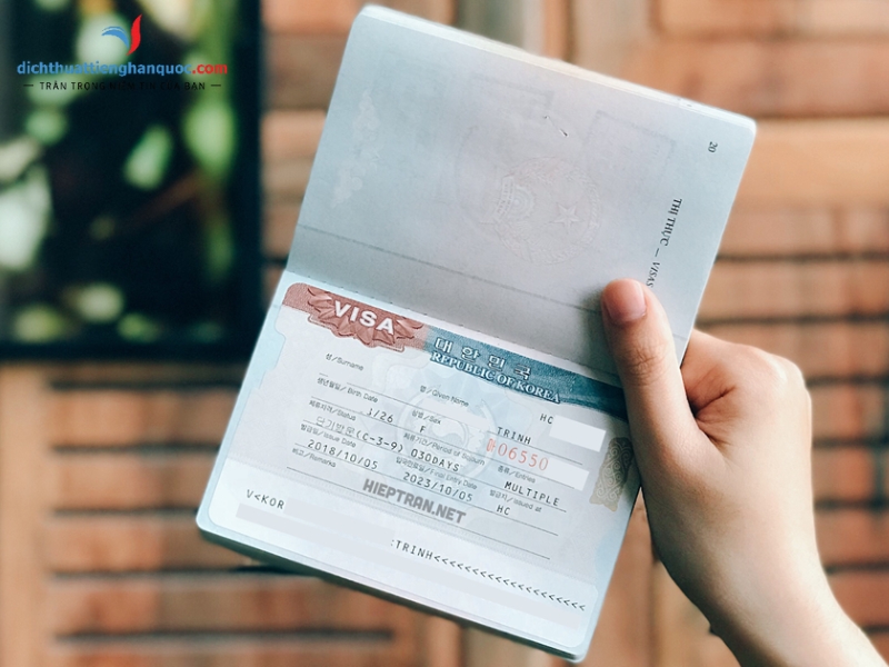 Dịch thuật tiếng Hàn cho hồ sơ du học