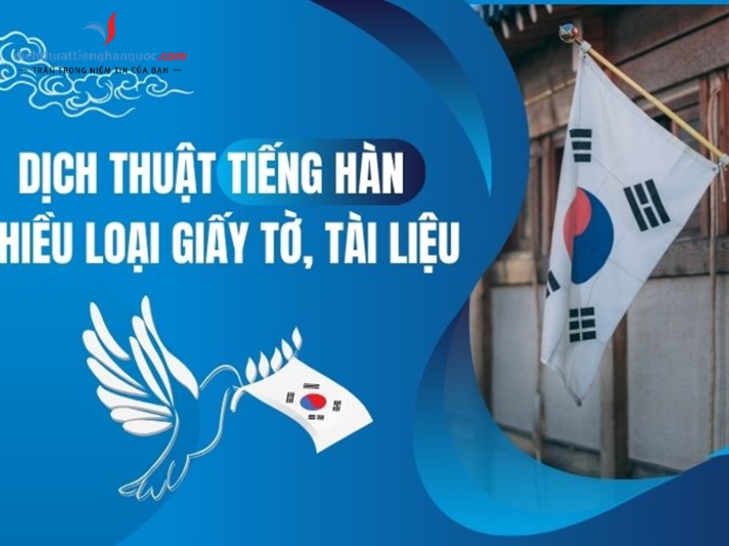 Dịch thuật tiếng Hàn cho tài liệu học thuật