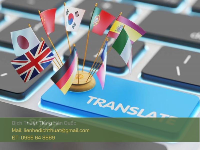 dịch tiếng Hàn giá rẻ, uy tín