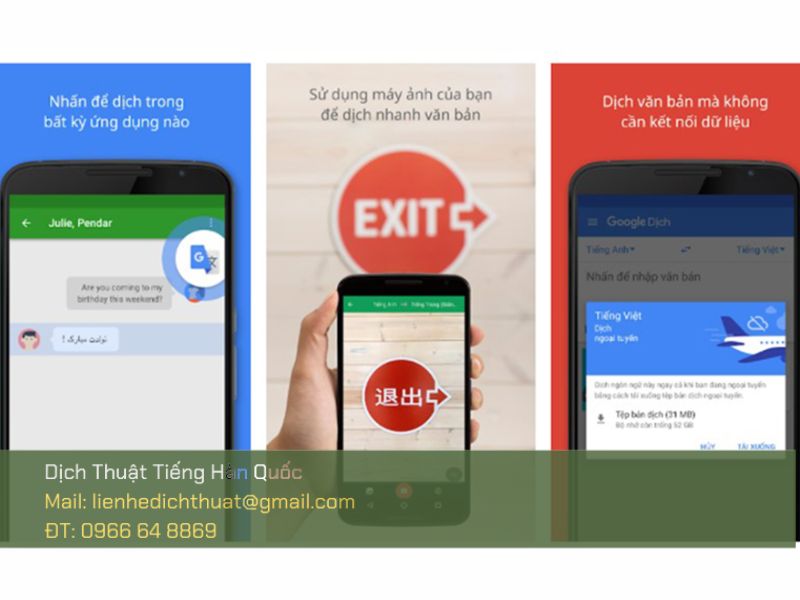 gg dịch tiếng hàn sang tiếng việt