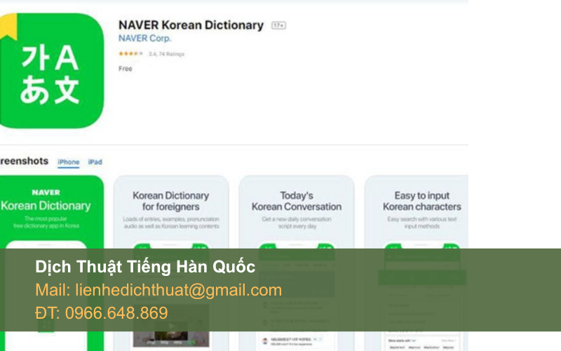 cách dịch tiếng hàn sang tiếng việt