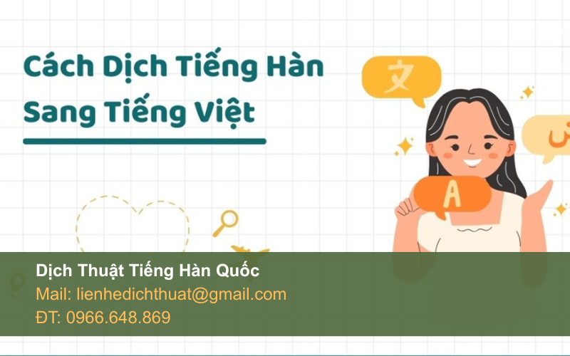 cách dịch tiếng hàn