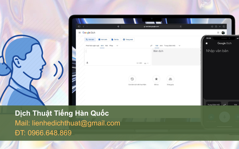 google dịch tiếng hàn bằng giọng nói