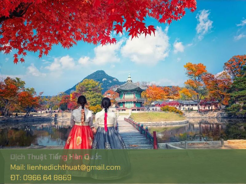 du lịch Hàn Quốc mùa thu 2025