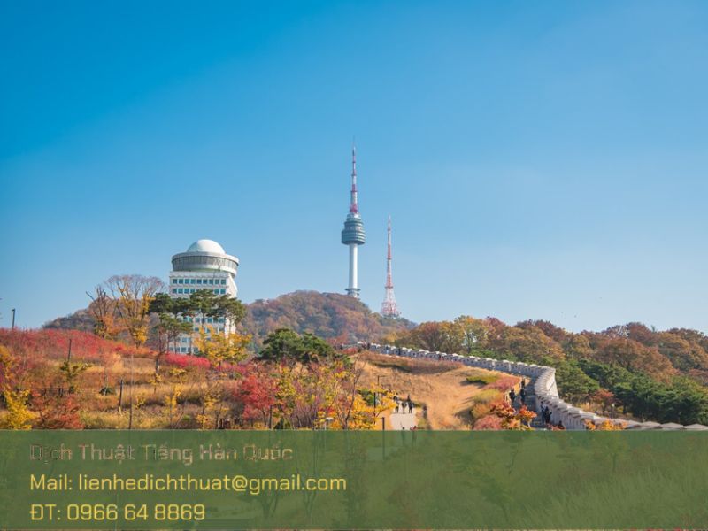 du lịch Hàn Quốc mùa thu 2025